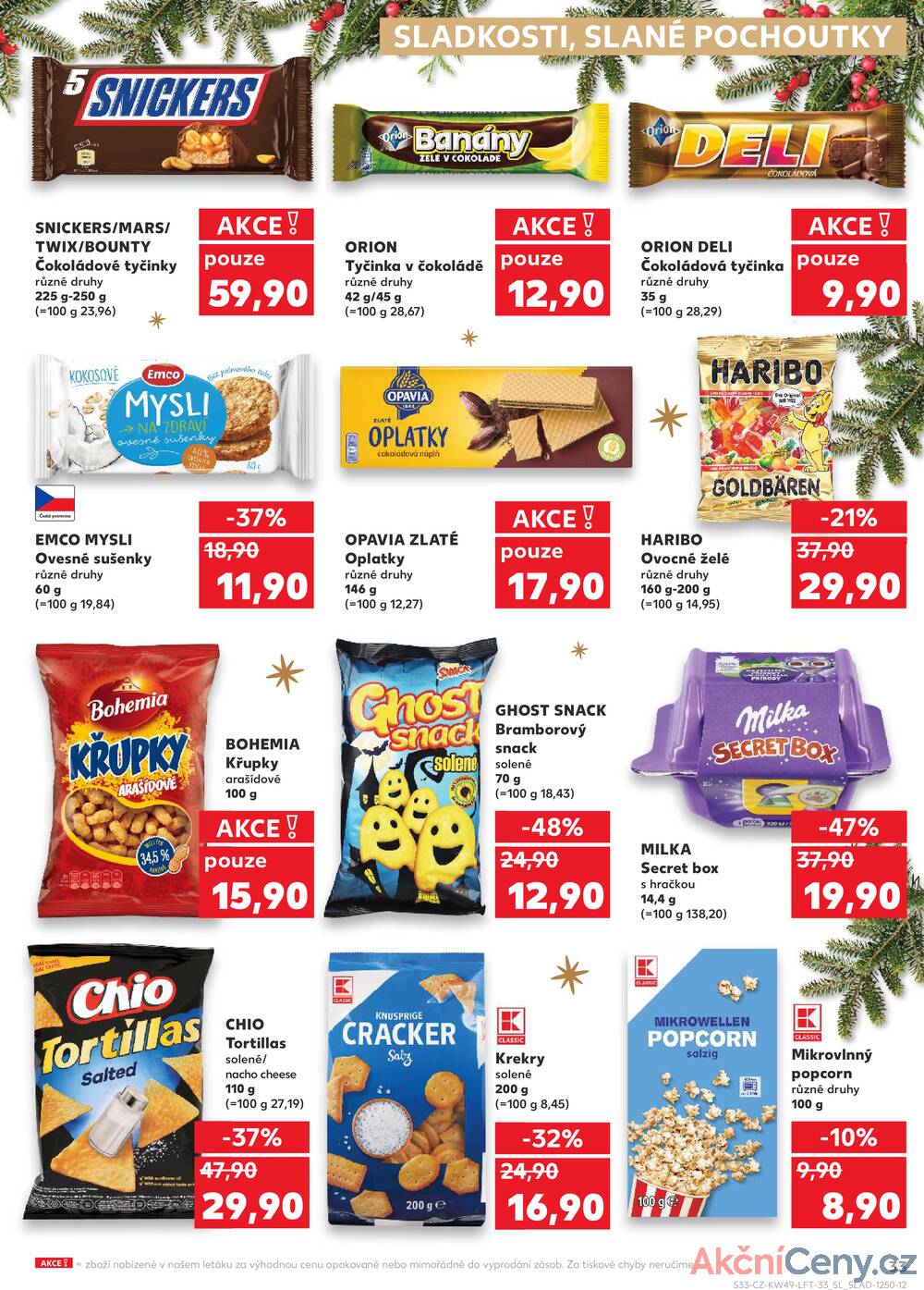 Leták Kaufland - Kaufland 4.12. - 10.12. - Kaufland - Louny - strana 33