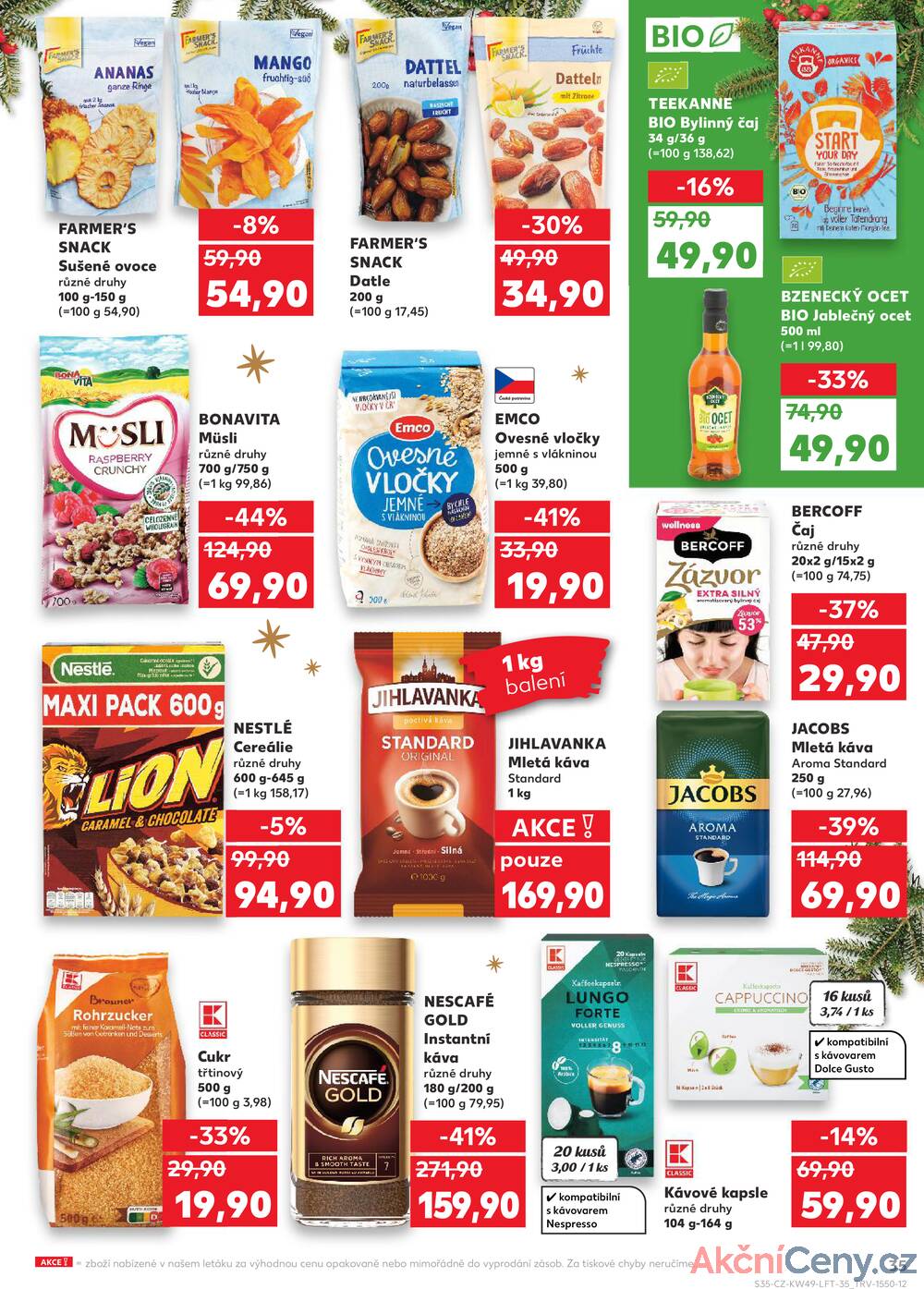 Leták Kaufland - Kaufland 4.12. - 10.12. - Kaufland - Louny - strana 35