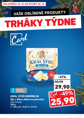 Kaufland 18.12. - 24.12. - Kaufland - Havířov (Před Tratí)