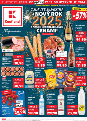 leták Kaufland