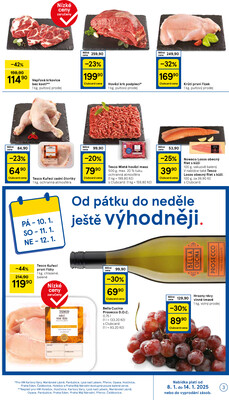 Tesco malé hypermarkety od 8.1. do 14.1.2025