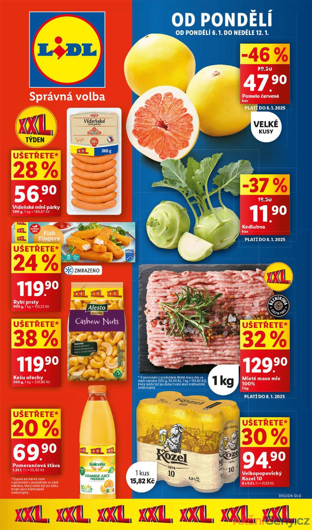 Leták Lidl - Lidl od 6.1. do 12.1.2025 - strana 1