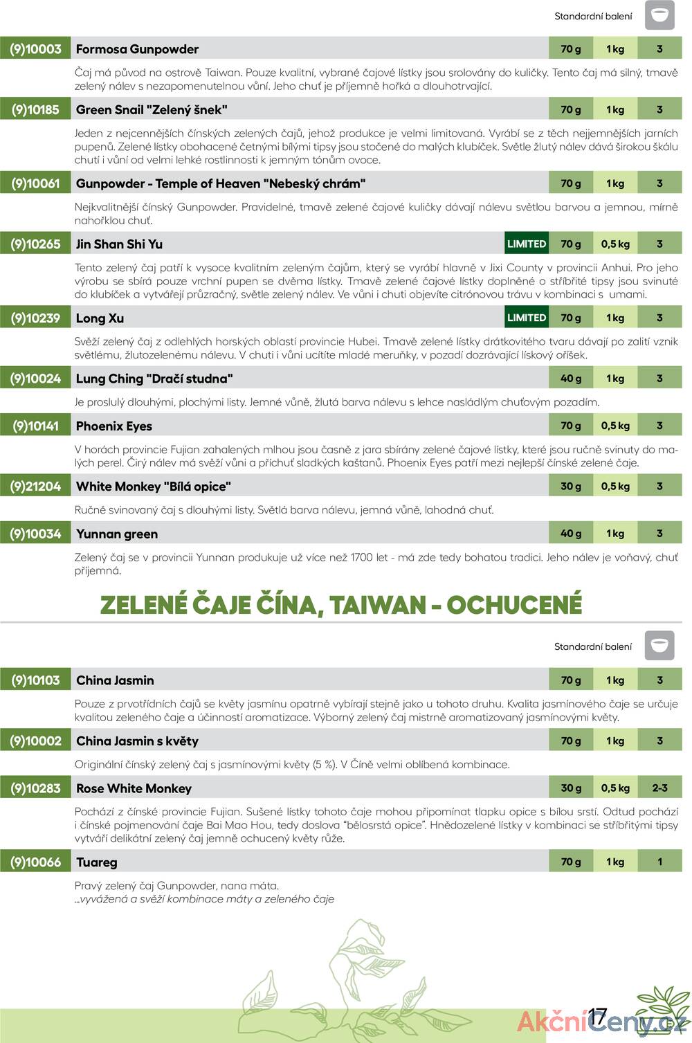 Leták Oxalis - čaj a káva
		  platný do 31.12.2025 - strana 19