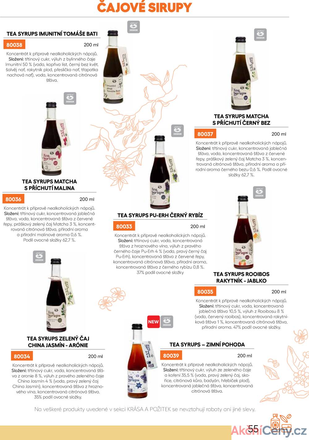 Leták Oxalis - čaj a káva
		  platný do 31.12.2025 - strana 57