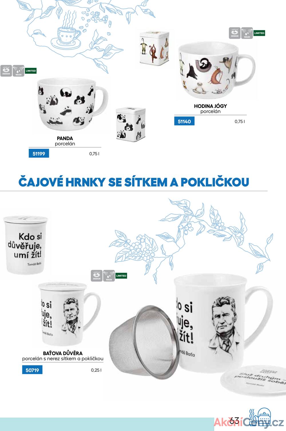 Leták Oxalis - čaj a káva
		  platný do 31.12.2025 - strana 65