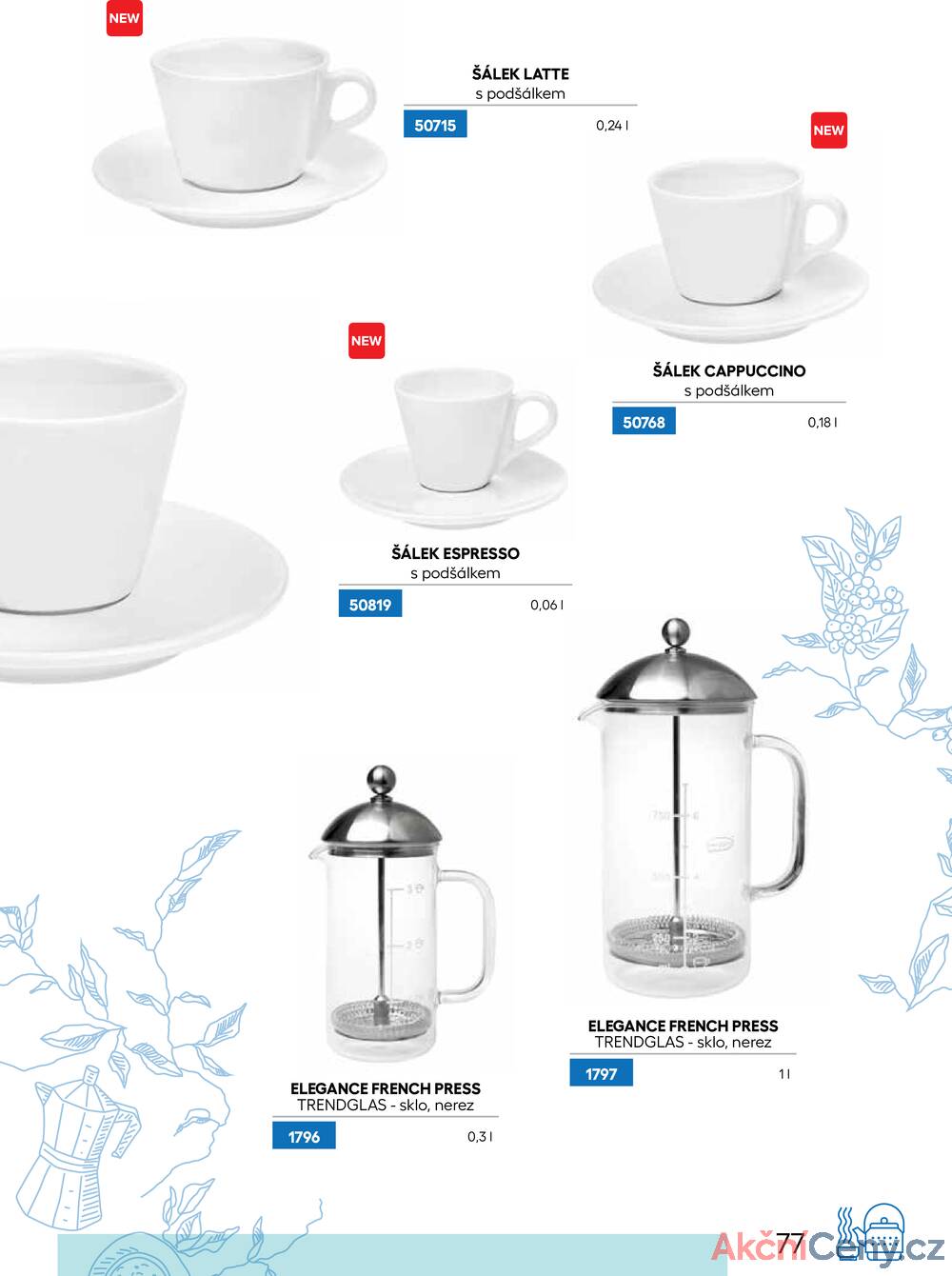 Leták Oxalis - čaj a káva
		  platný do 31.12.2025 - strana 79