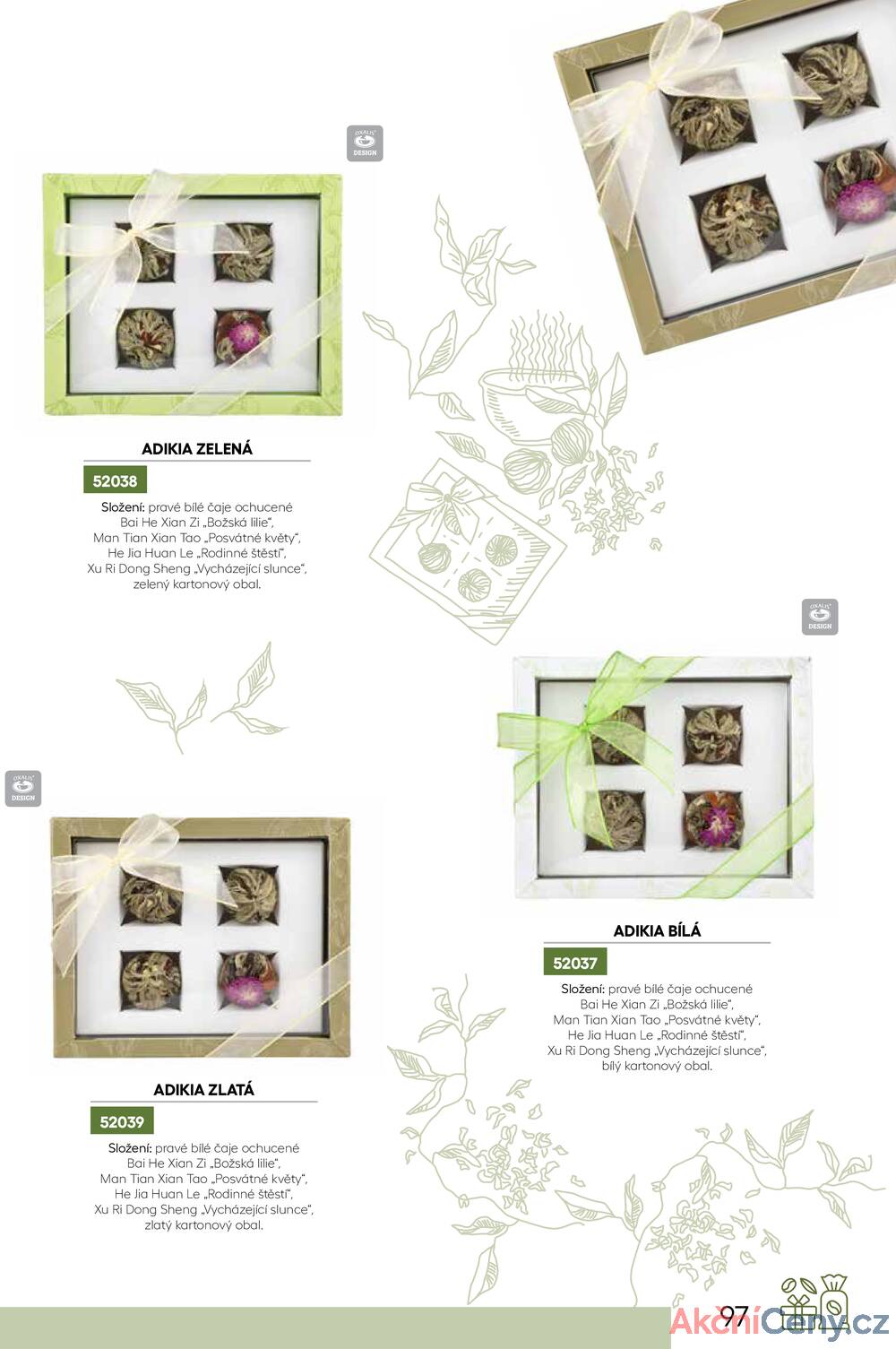 Leták Oxalis - čaj a káva
		  platný do 31.12.2025 - strana 99