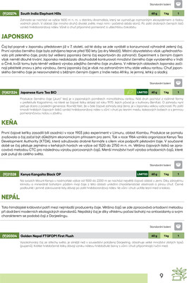 Leták Oxalis - čaj a káva
		  platný do 31.12.2025 - strana 11