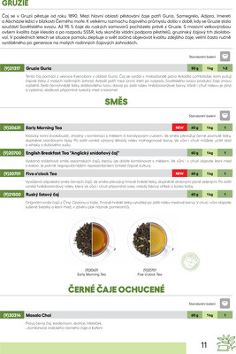 Leták Oxalis - čaj a káva
		  platný do 31.12.2025 - strana 13