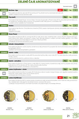 Leták Oxalis - čaj a káva
		  platný do 31.12.2025 - strana 23