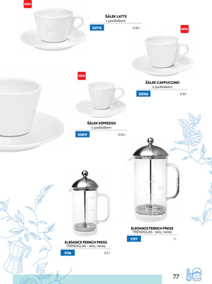 Leták Oxalis - čaj a káva
		  platný do 31.12.2025 - strana 79