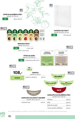 Leták Oxalis - čaj a káva
		  platný do 31.12.2025 - strana 88