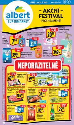 Leták Albert Supermarket od 15.1. do 21.1.2025