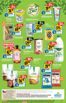 Albert Supermarket katalog BIO od 15.1. do 11.2.2025