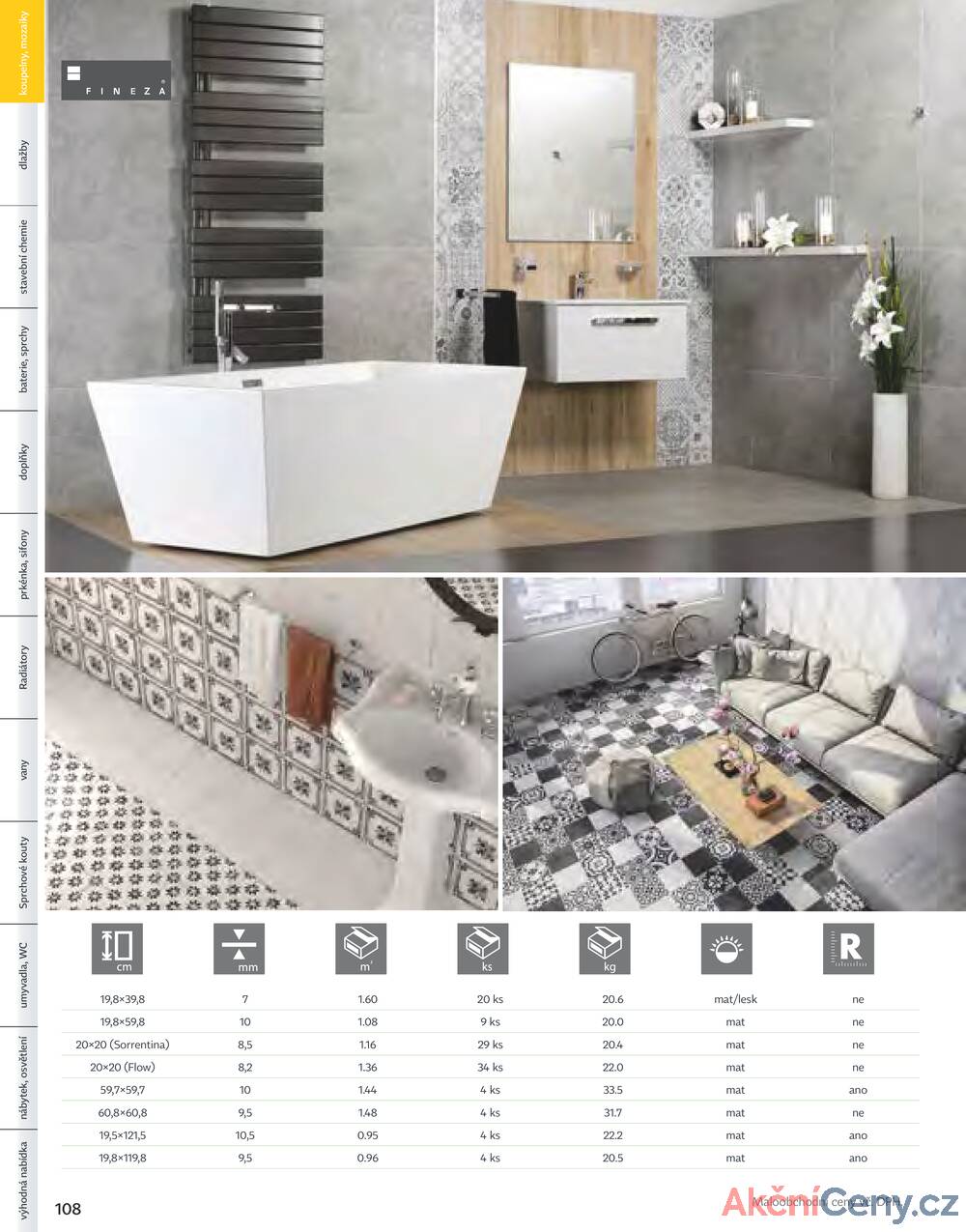 Leták Siko koupelny
platný do 31.12.2025 - strana 108