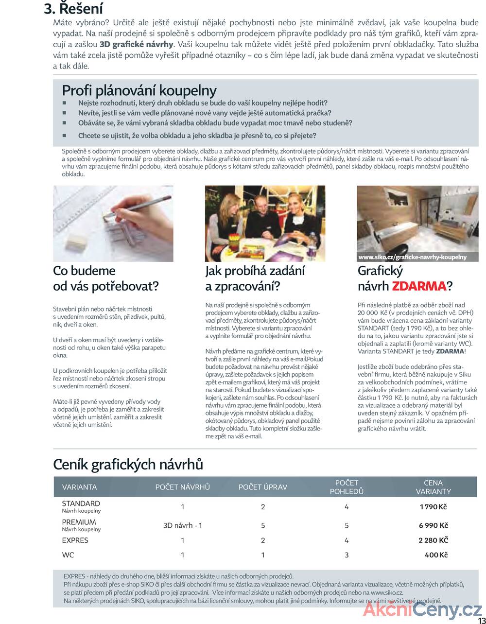 Leták Siko koupelny
platný do 31.12.2025 - strana 13