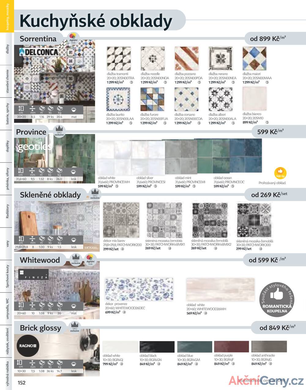 Leták Siko koupelny
platný do 31.12.2025 - strana 152