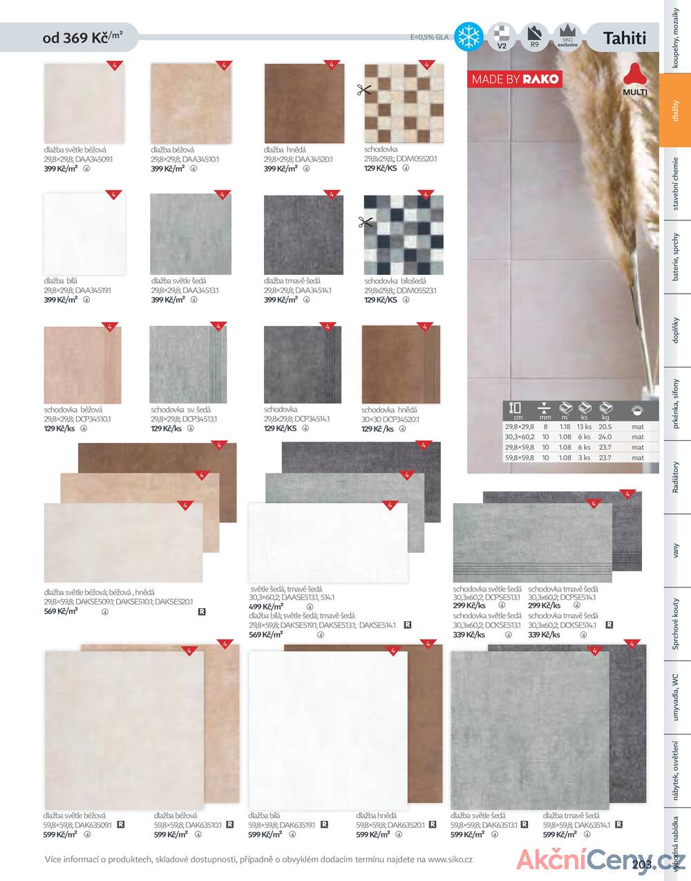 Leták Siko koupelny
platný do 31.12.2025 - strana 203