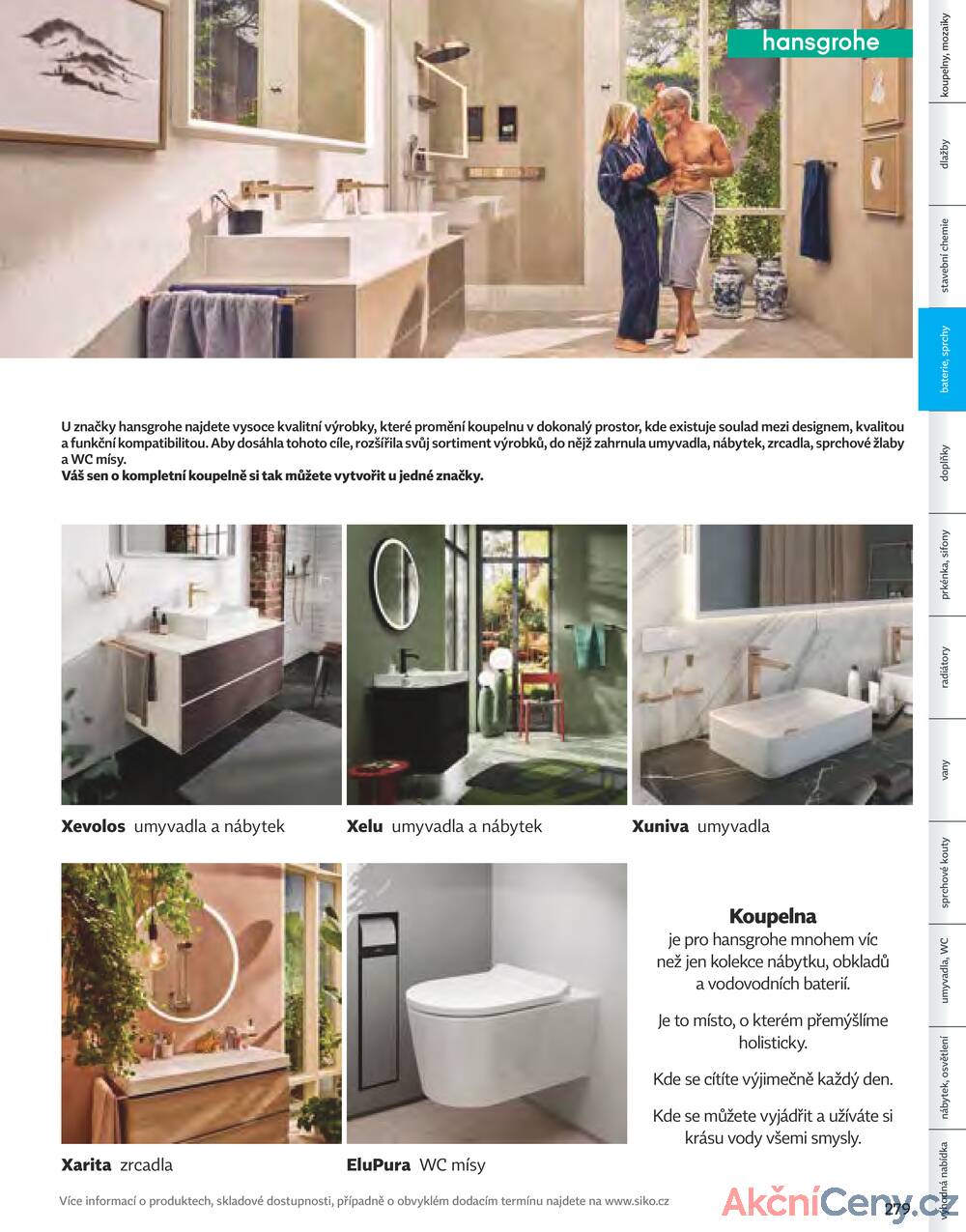 Leták Siko koupelny
platný do 31.12.2025 - strana 279