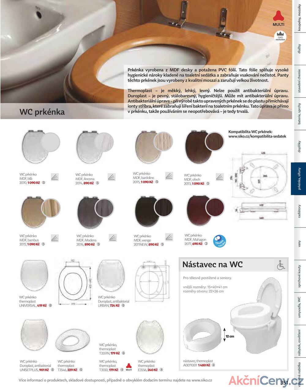 Leták Siko koupelny
platný do 31.12.2025 - strana 351
