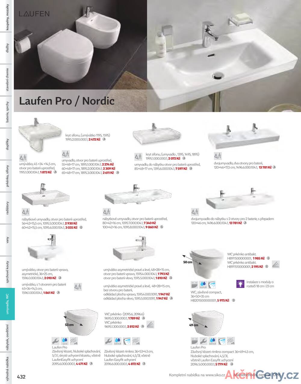 Leták Siko koupelny
platný do 31.12.2025 - strana 436
