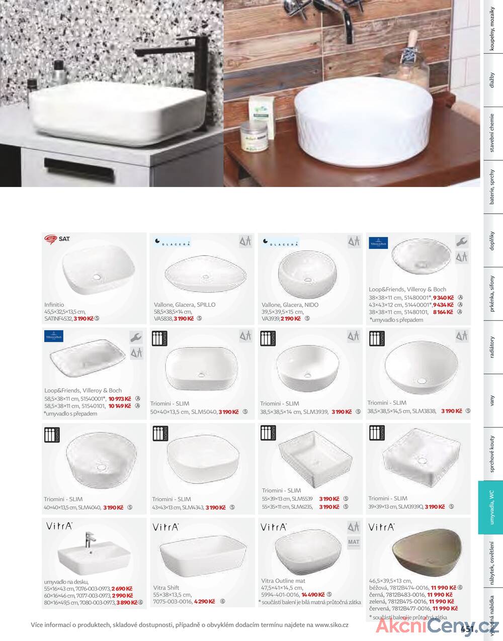 Leták Siko koupelny
platný do 31.12.2025 - strana 455