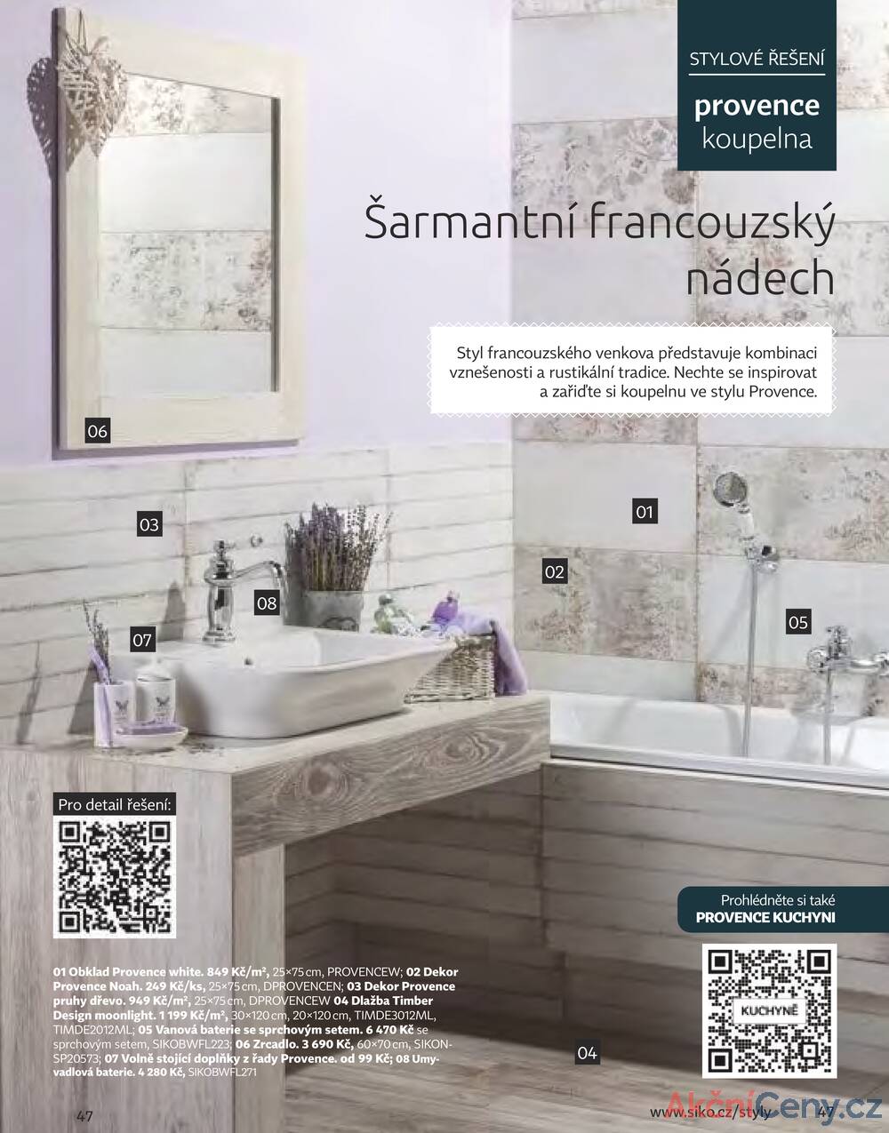 Leták Siko koupelny
platný do 31.12.2025 - strana 47