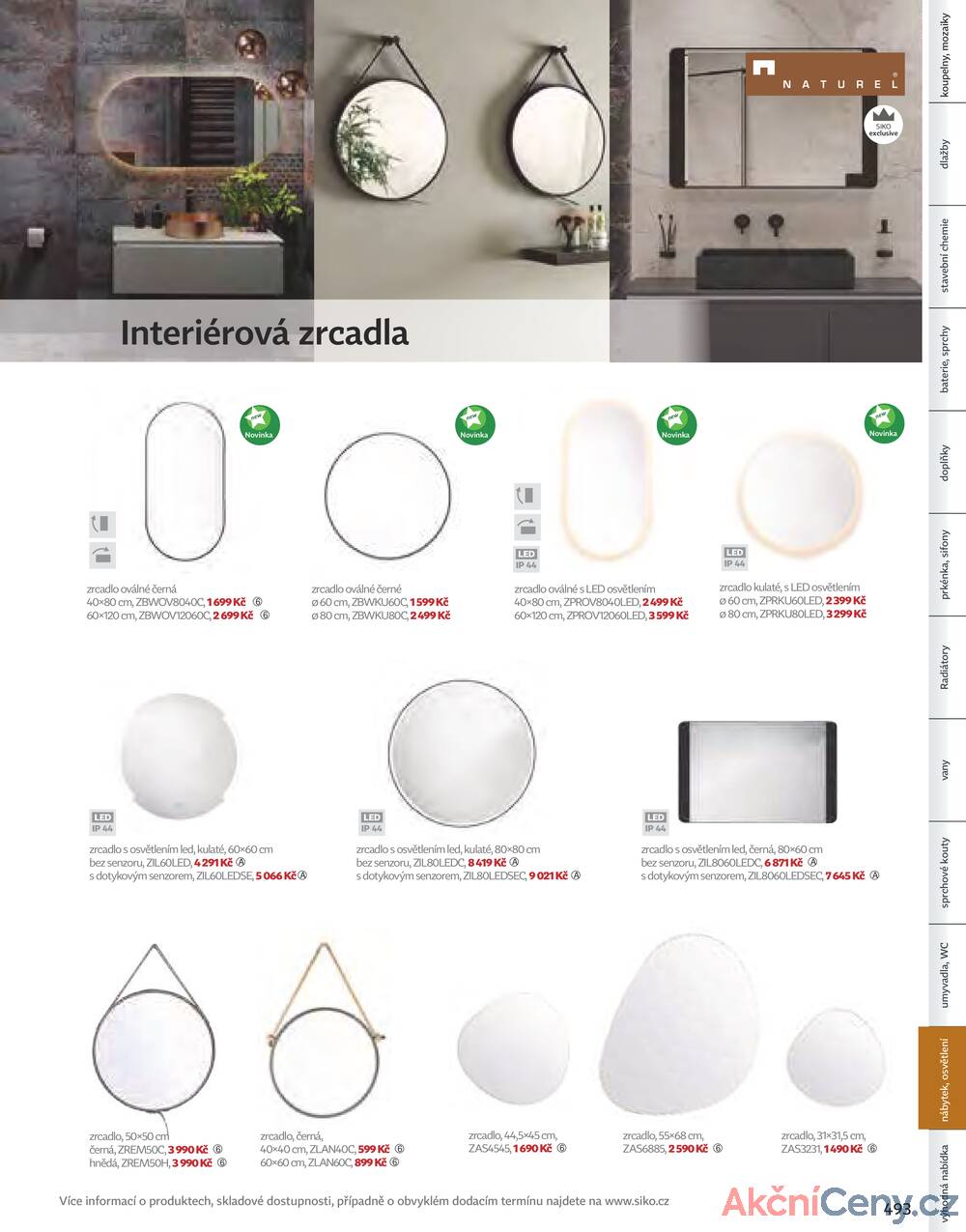 Leták Siko koupelny
platný do 31.12.2025 - strana 497