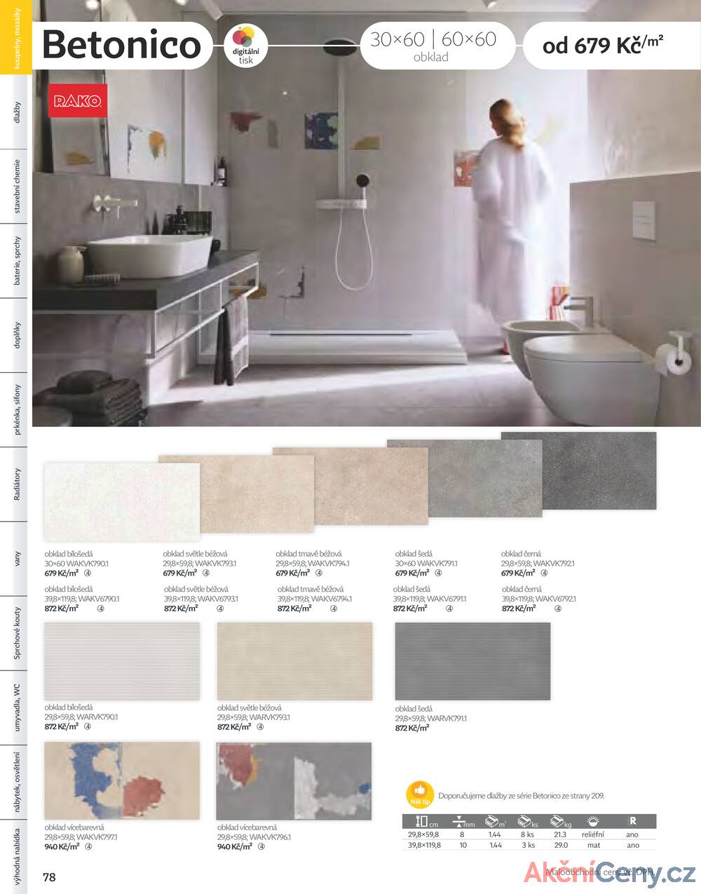 Leták Siko koupelny
platný do 31.12.2025 - strana 78