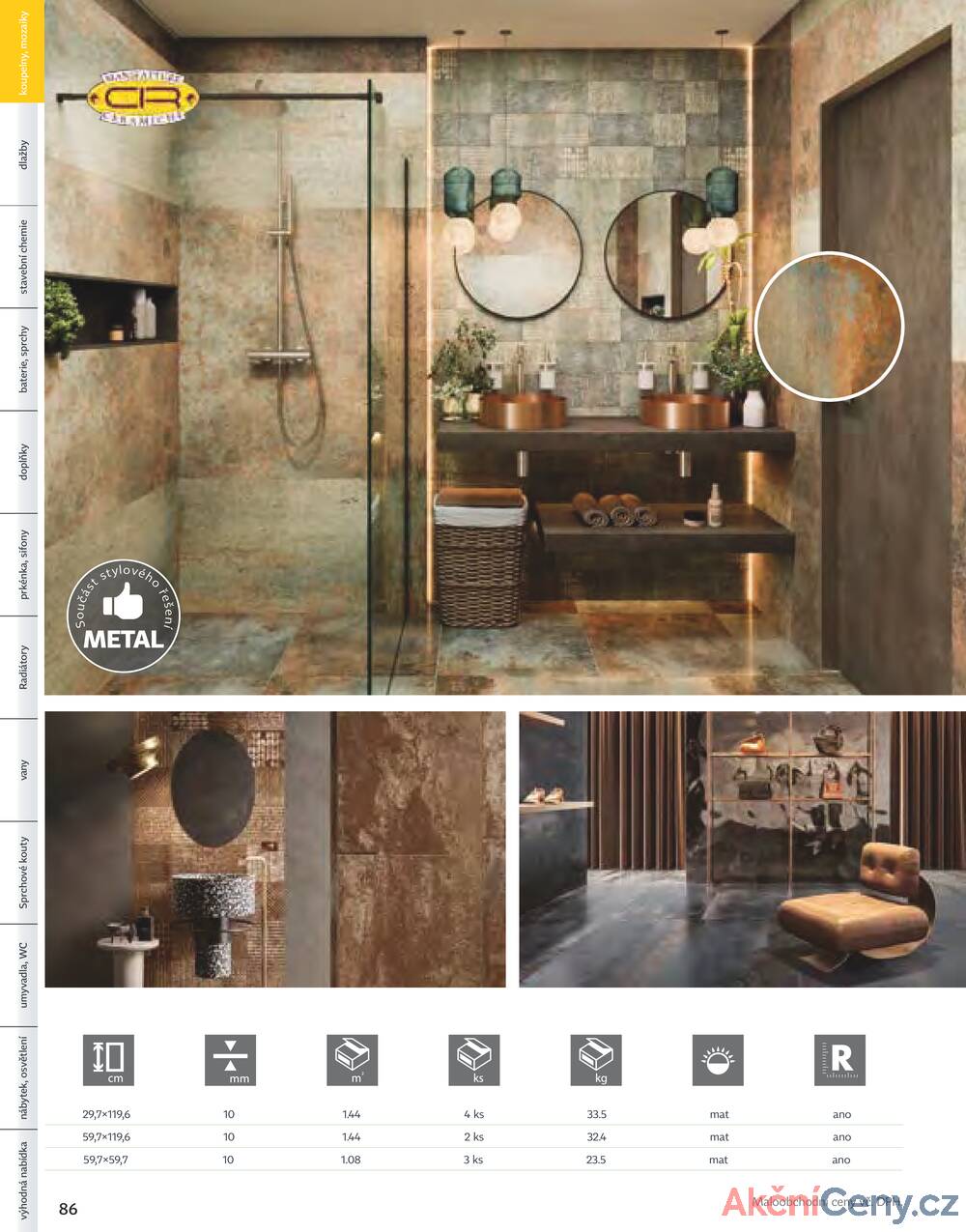 Leták Siko koupelny
platný do 31.12.2025 - strana 86