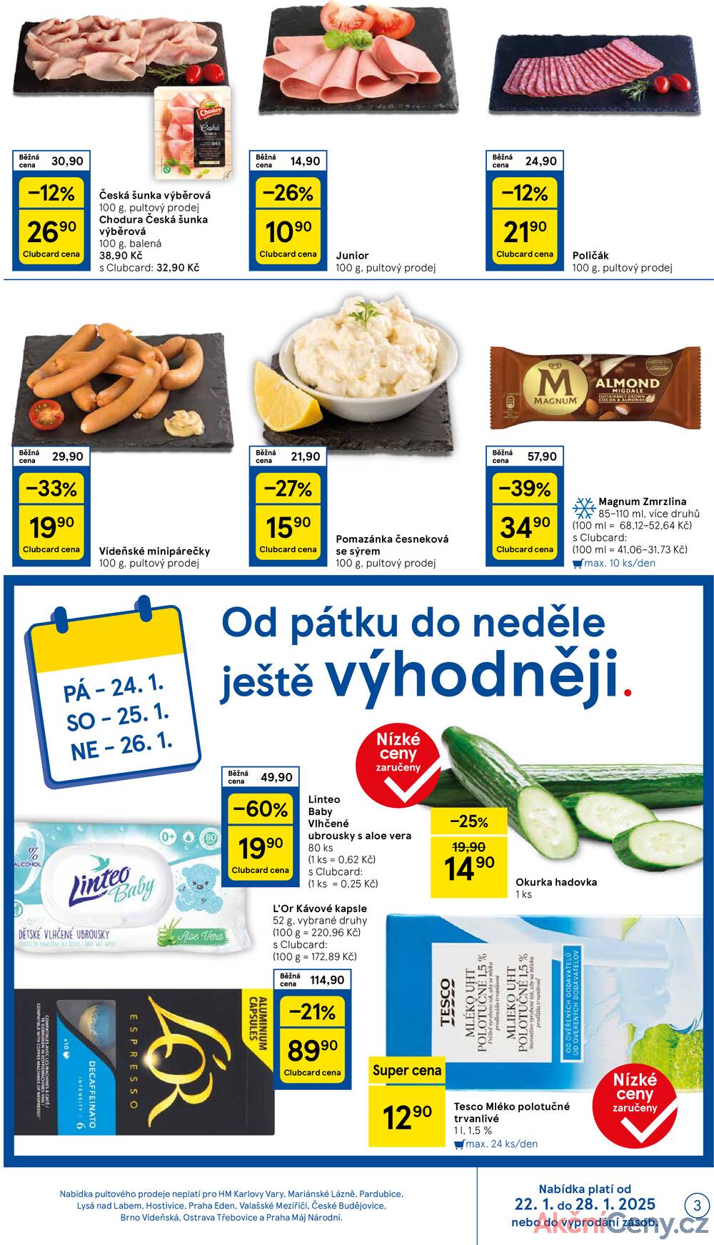 Leták Tesco - Tesco malé hypermarkety od 22.1. do 28.1.2025 - strana 3