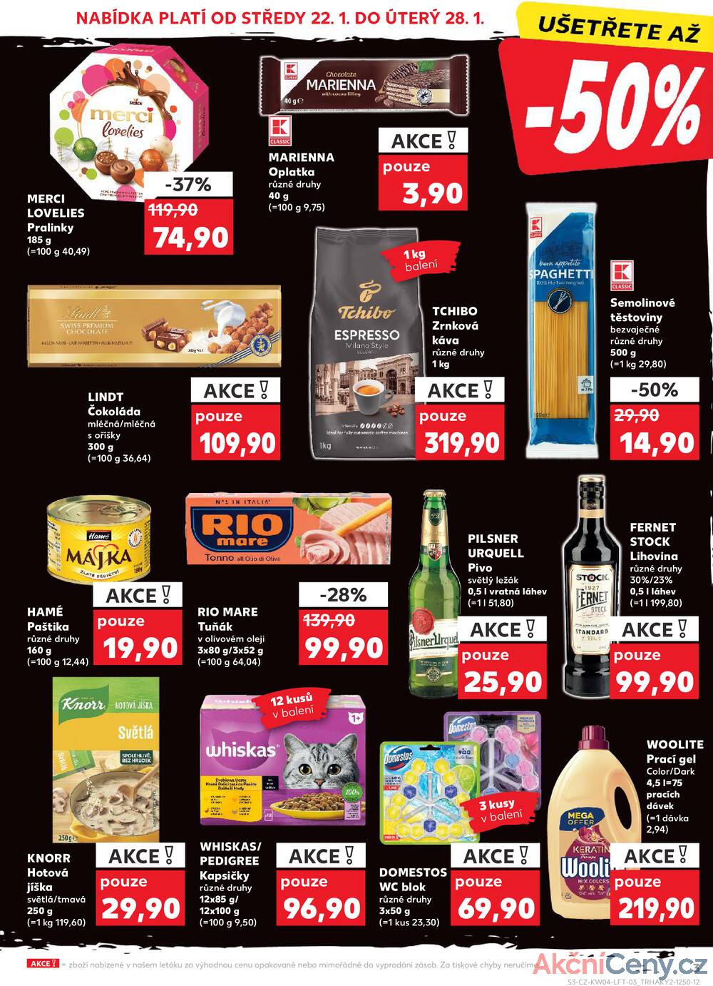 Leták Kaufland - Kaufland 22.1. - 28.1. - Kaufland - Prostějov (Olomoucká) - strana 3