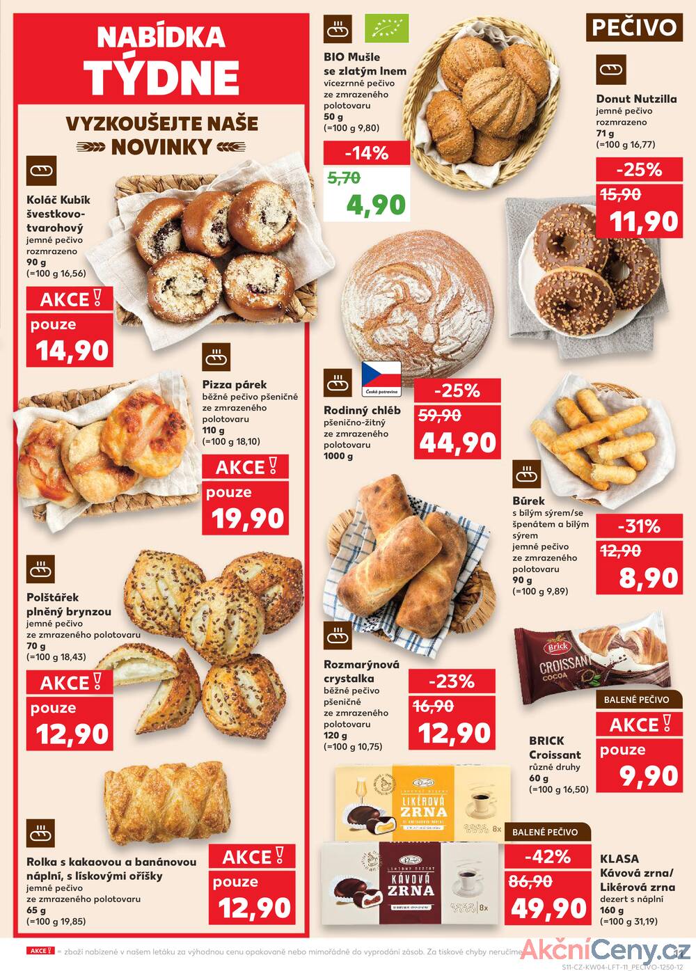 Leták Kaufland - Kaufland 22.1. - 28.1. - Kaufland - Prostějov (Olomoucká) - strana 11