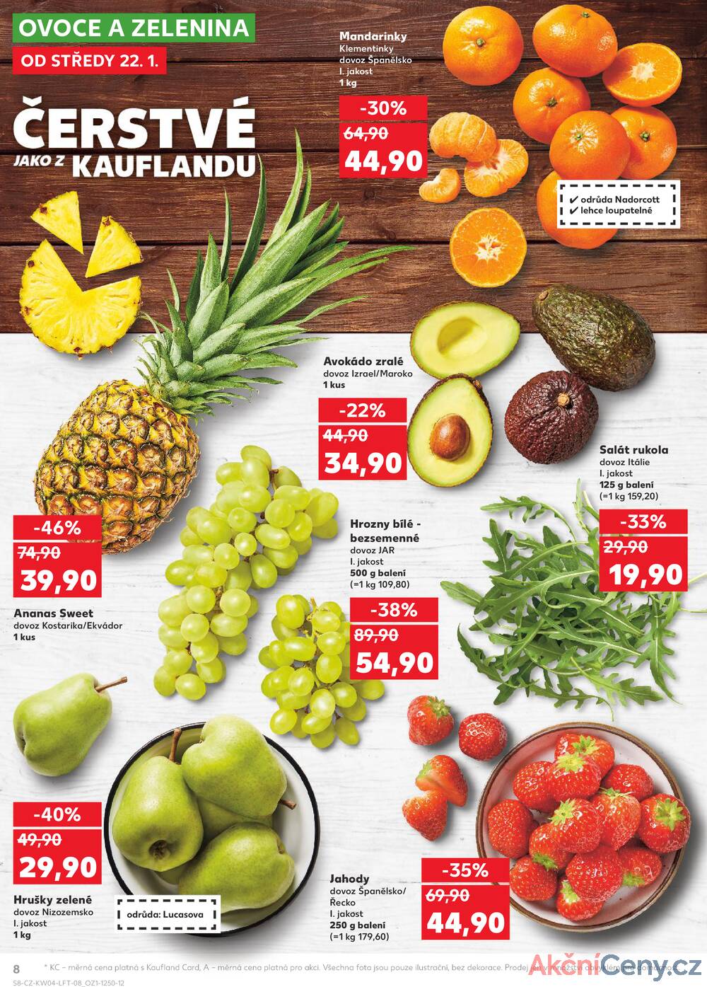 Leták Kaufland - Kaufland 22.1. - 28.1. - Kaufland Humpolec - strana 8