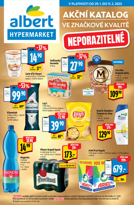 Leták Albert  Hypermarket katalog Brand od 29.1. do 11.2.2025