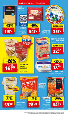 Lidl Čtvrtek od 30.1. do 2.2.2025