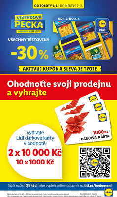 Lidl Čtvrtek od 30.1. do 2.2.2025