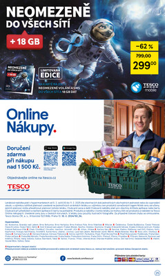 Tesco malé hypermarkety od 5.2. do 11.2.2025