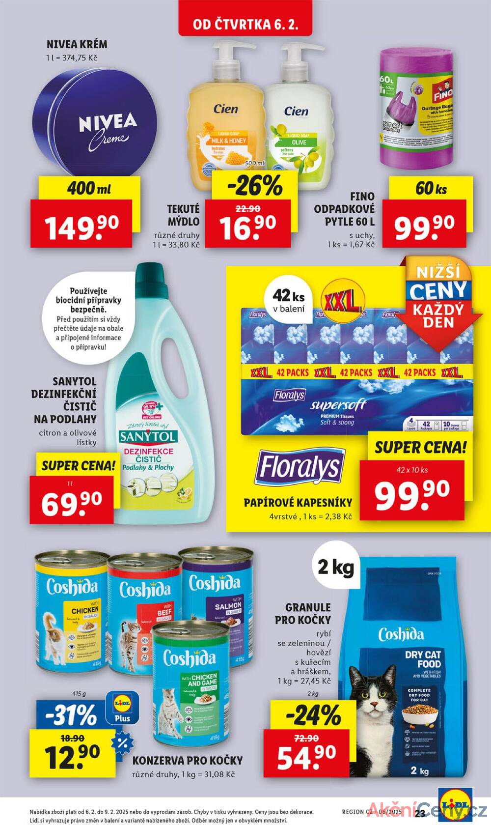 Leták Lidl - Lidl Čtvrtek od 6.2. do 9.2.2025 - strana 23