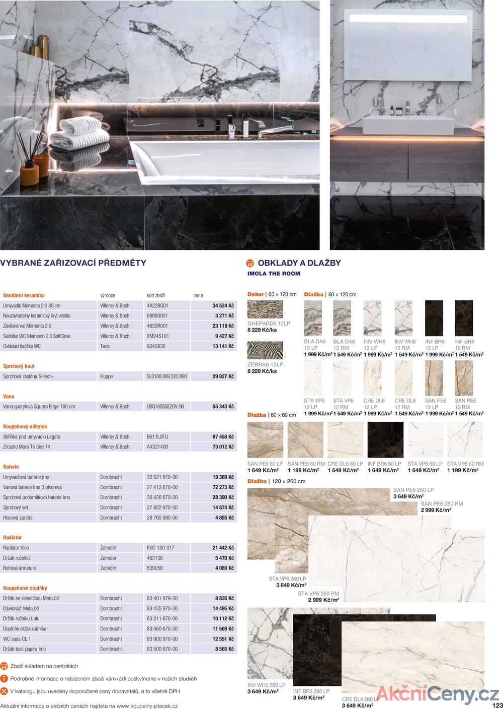 Leták Koupelny Ptáček
		  platný do 31.12.2025 - strana 123