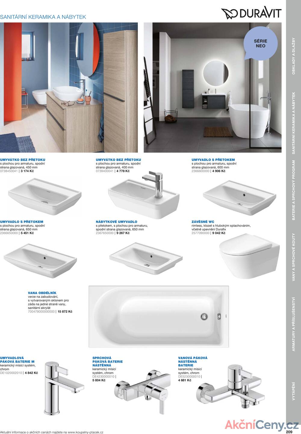 Leták Koupelny Ptáček
		  platný do 31.12.2025 - strana 209