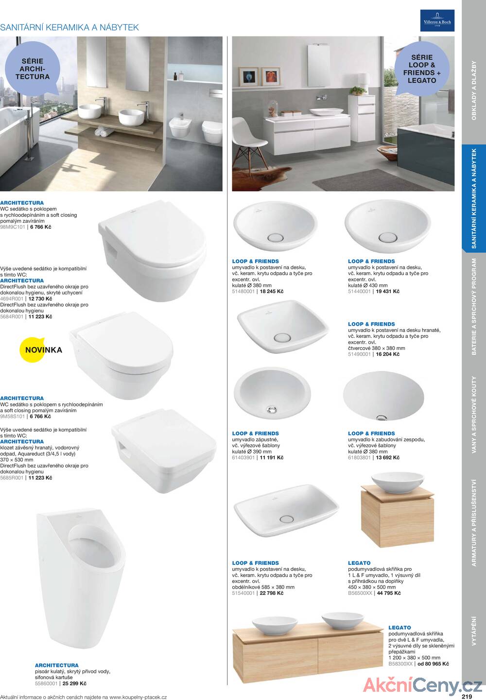 Leták Koupelny Ptáček
		  platný do 31.12.2025 - strana 219