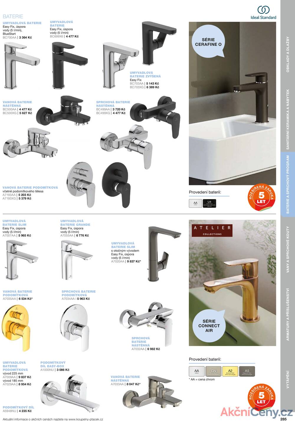 Leták Koupelny Ptáček
		  platný do 31.12.2025 - strana 285