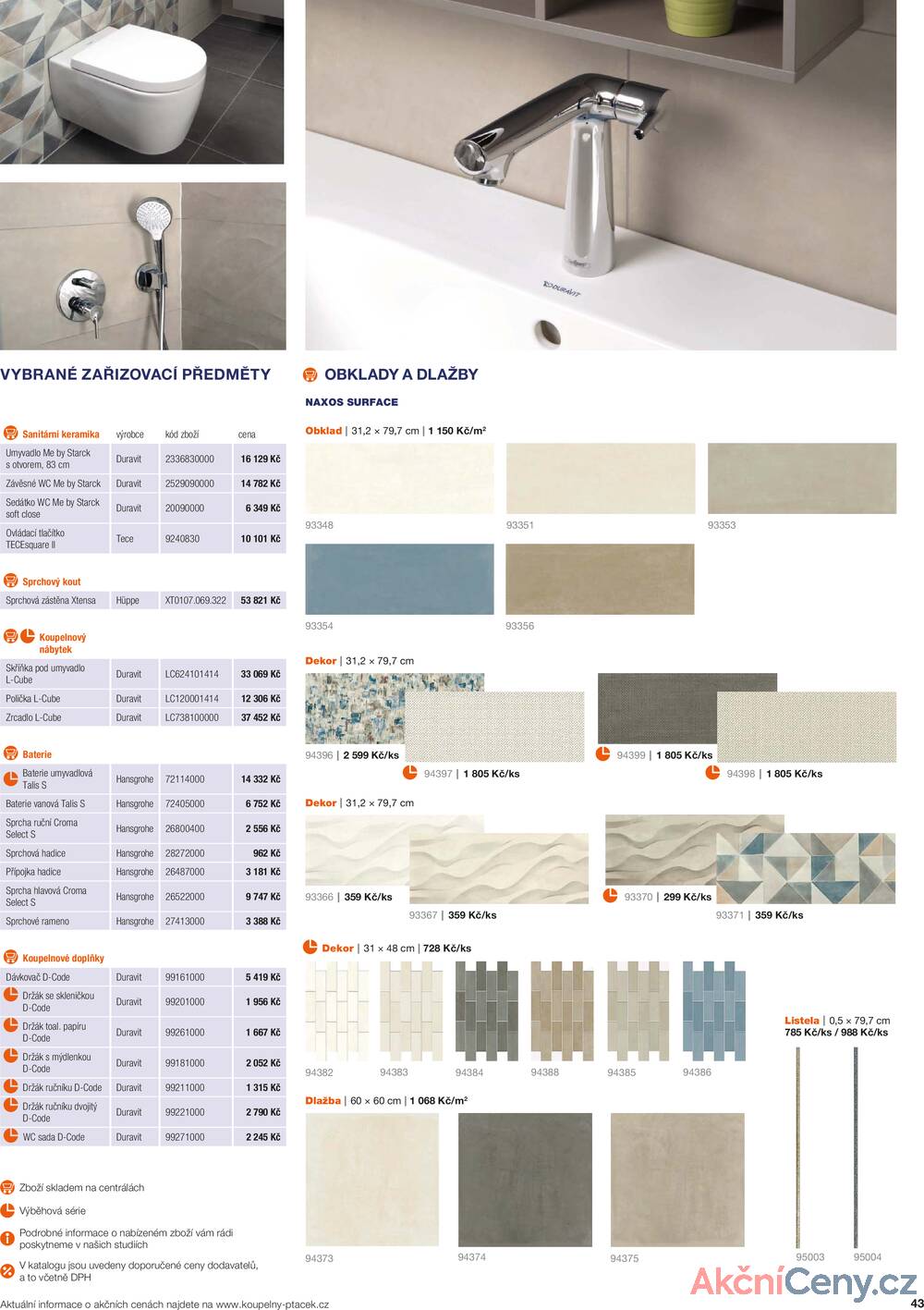 Leták Koupelny Ptáček
		  platný do 31.12.2025 - strana 43