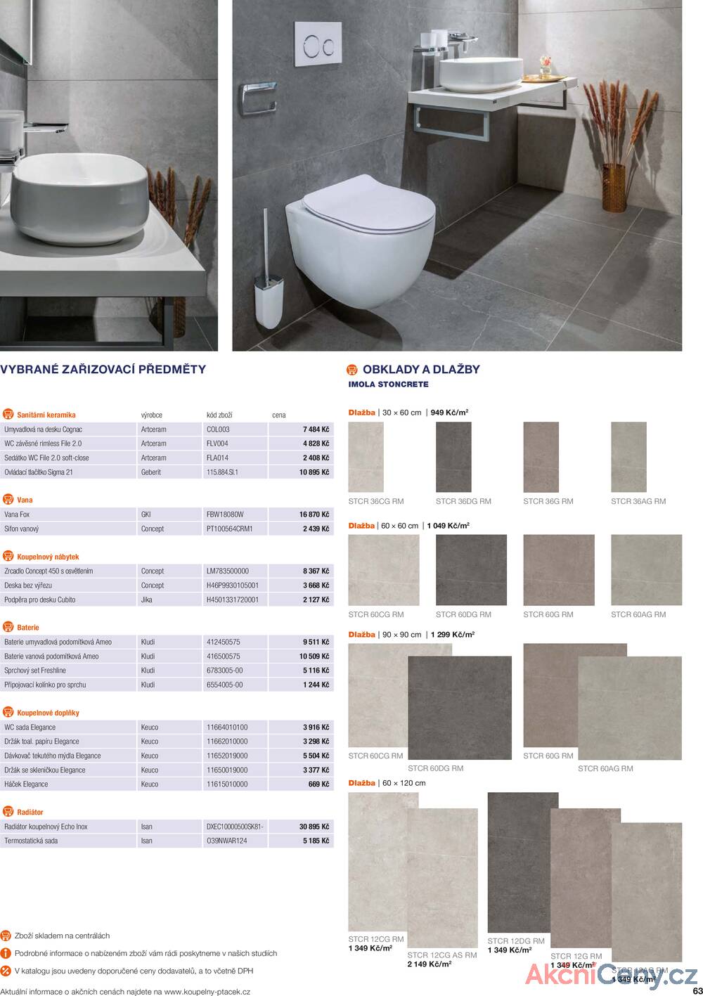 Leták Koupelny Ptáček
		  platný do 31.12.2025 - strana 63