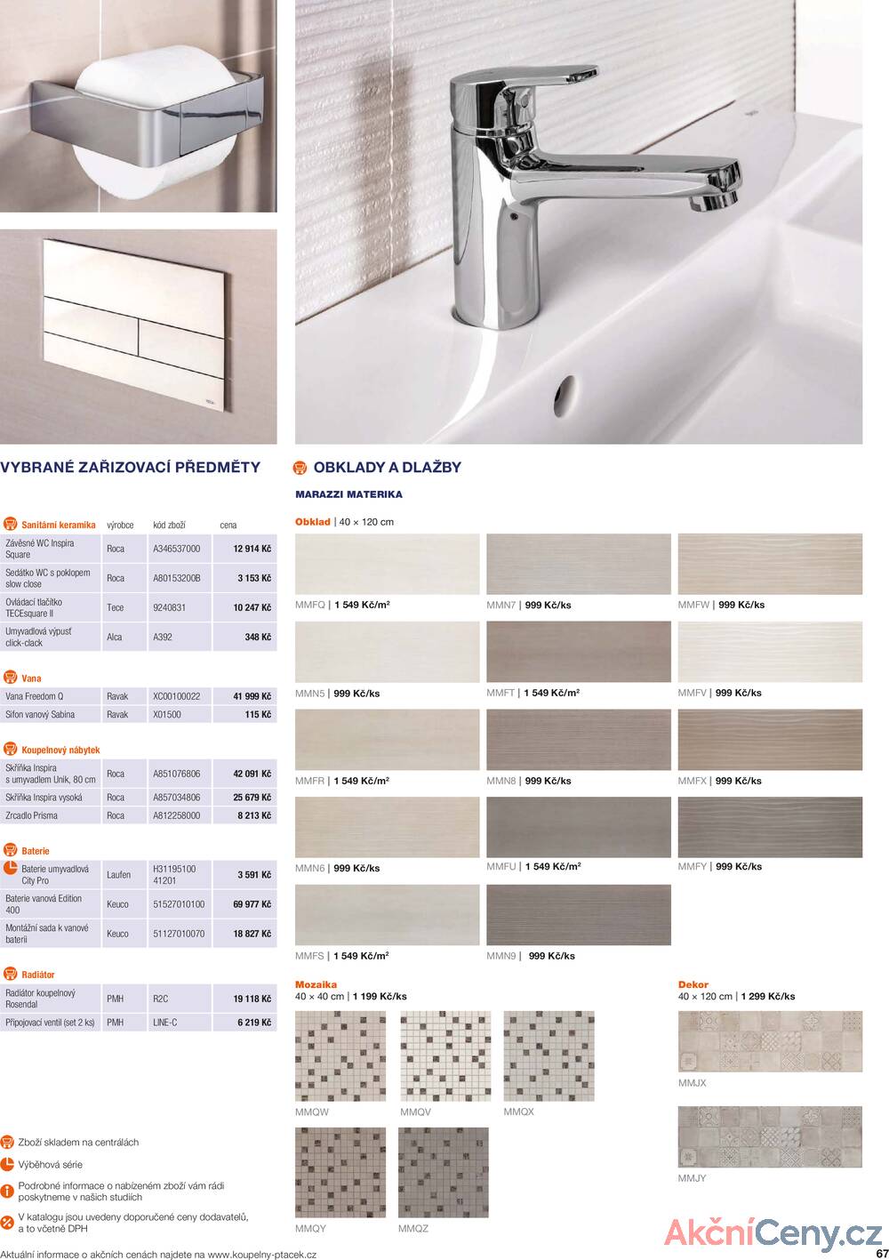 Leták Koupelny Ptáček
		  platný do 31.12.2025 - strana 67