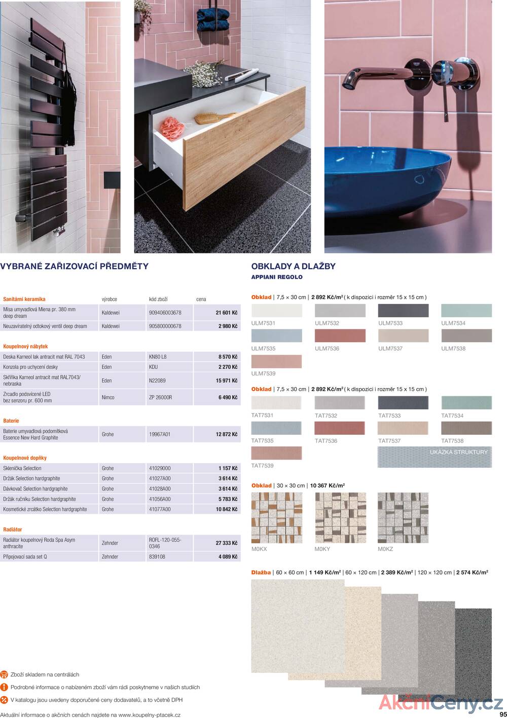 Leták Koupelny Ptáček
		  platný do 31.12.2025 - strana 95