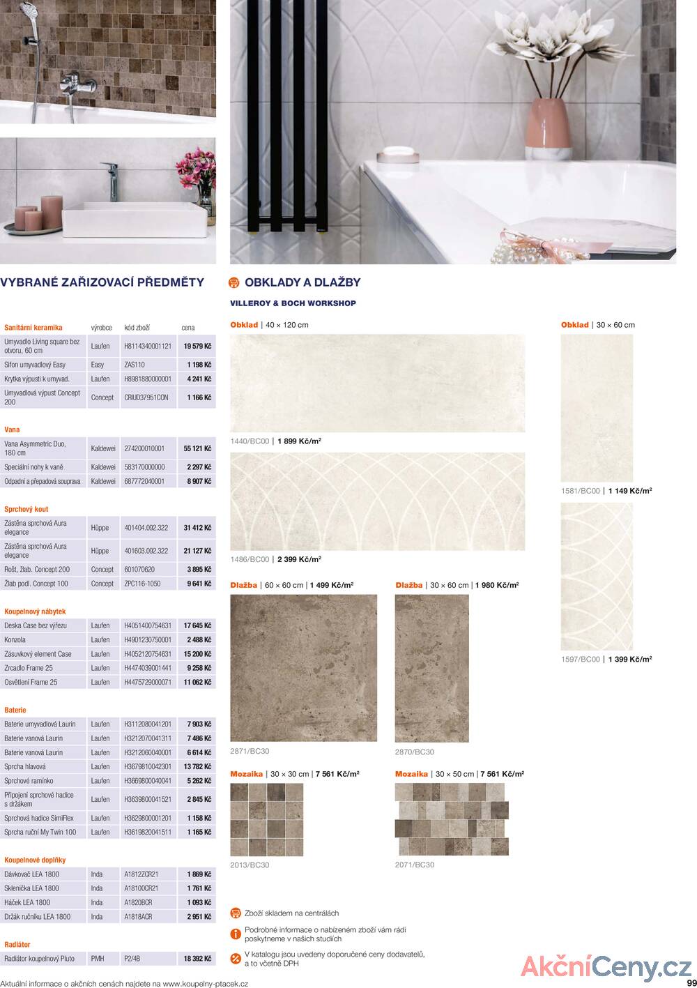Leták Koupelny Ptáček
		  platný do 31.12.2025 - strana 99