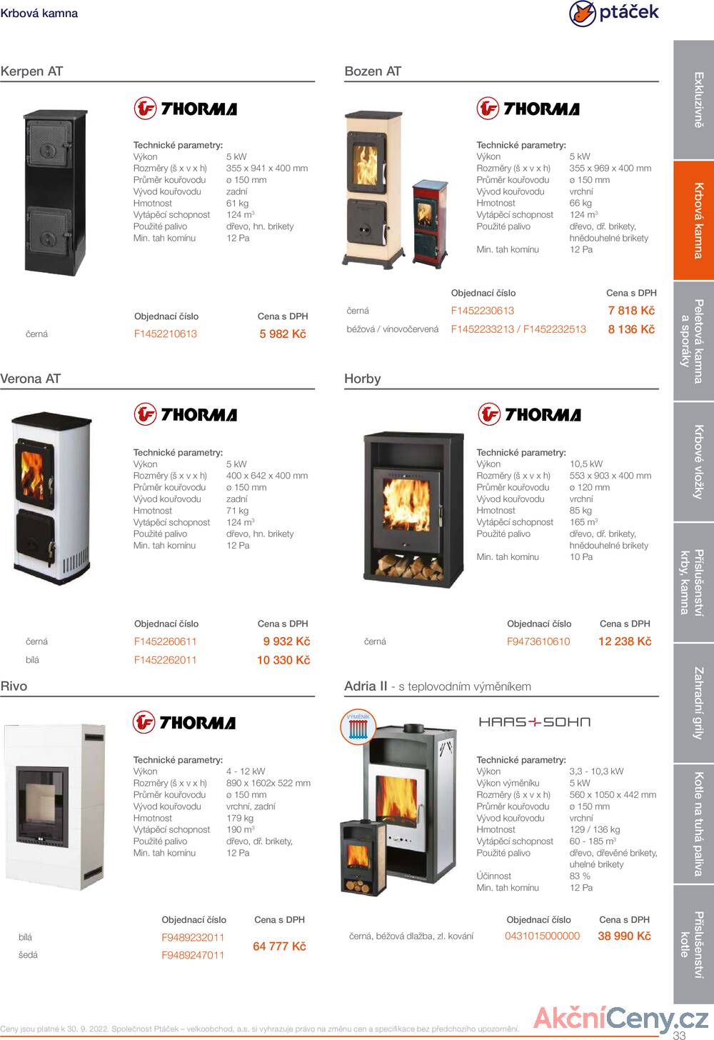 Leták Koupelny Ptáček
platný do 31.12.2025 - strana 33