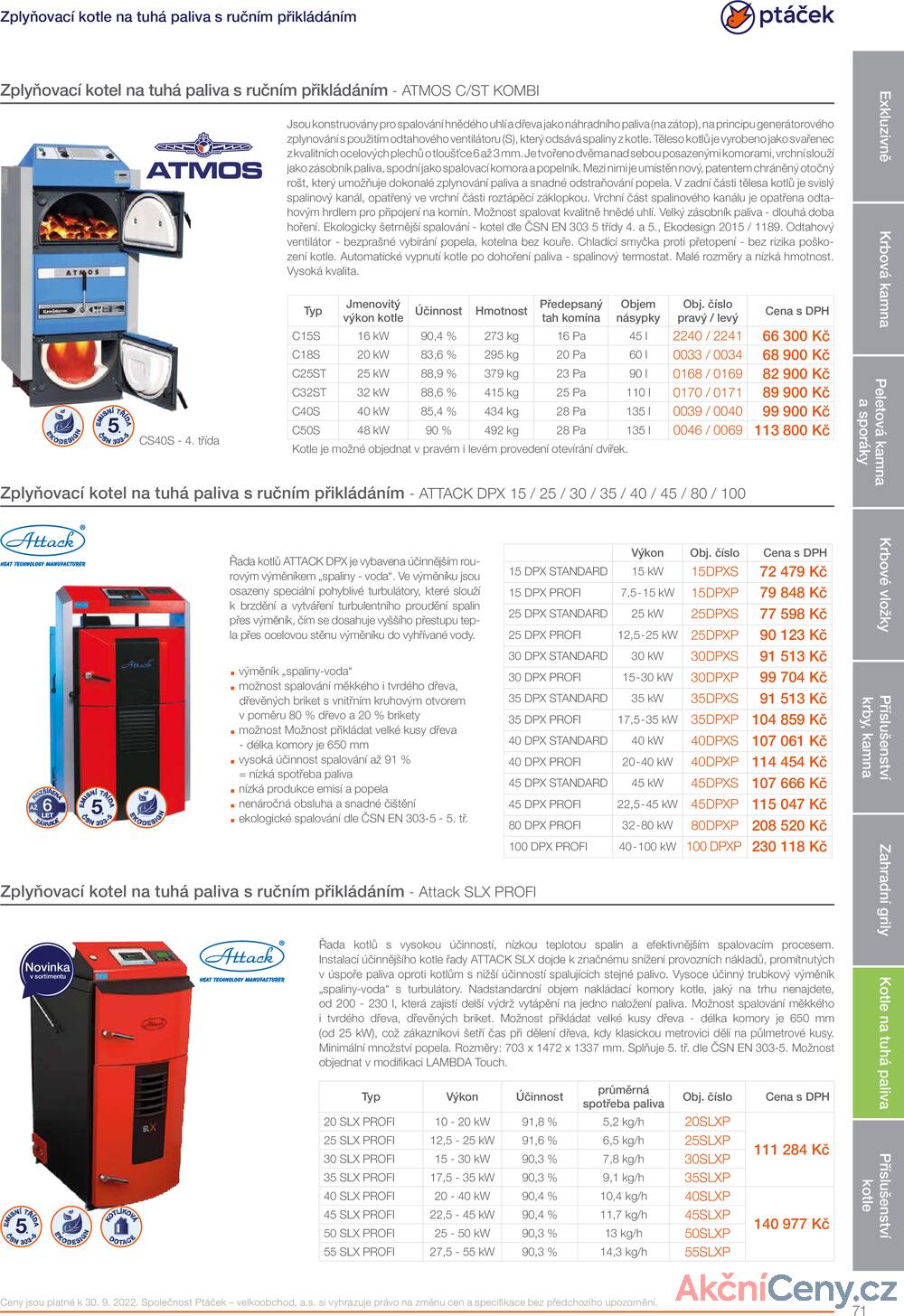 Leták Koupelny Ptáček
platný do 31.12.2025 - strana 71
